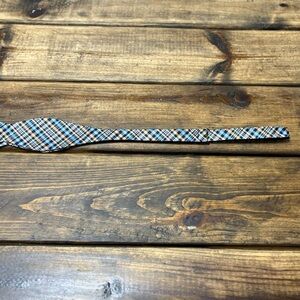 Saddlebred Multicolor Plaid Bow Tie